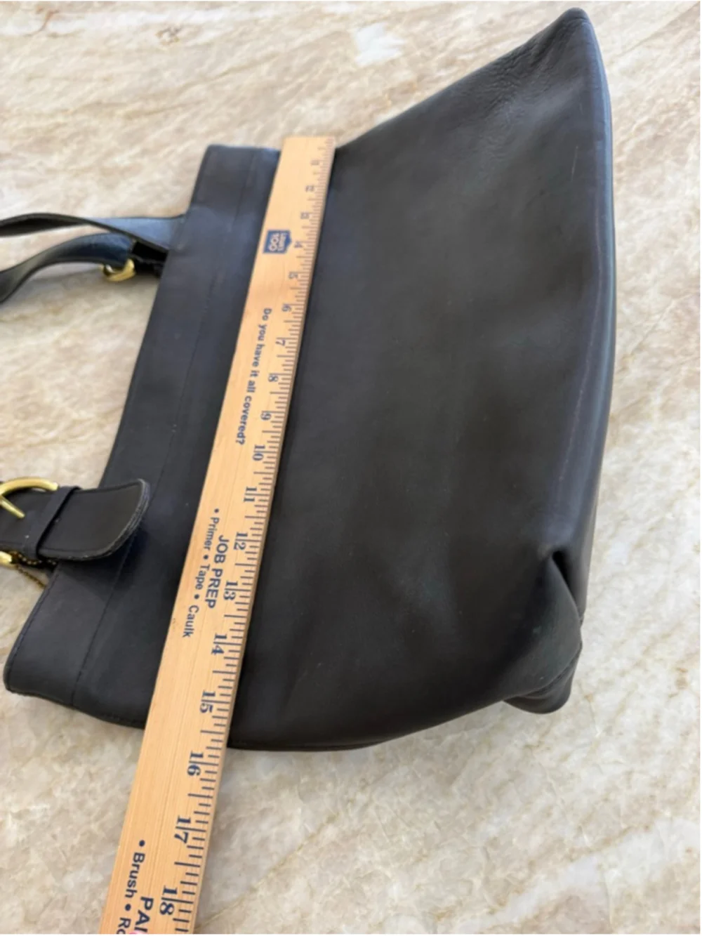 Coach Vintage legacy Casin Black Leather Tote Bag 4140 tote - Picture 15 of 15